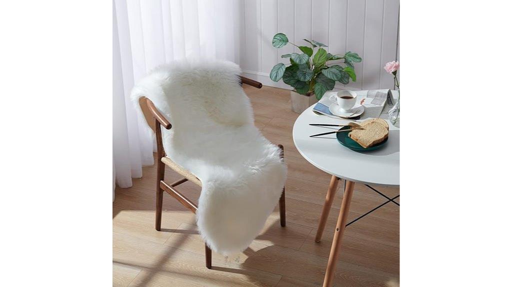 soft faux fur rug
