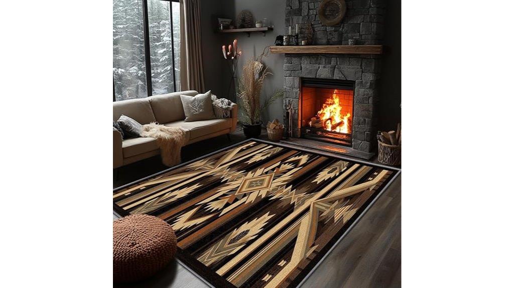 southwestern tribal native rug