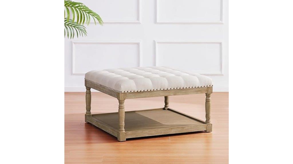 square storage coffee table