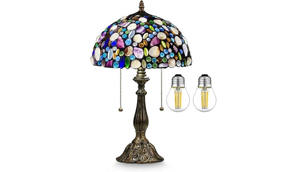 stained glass tiffany lamp