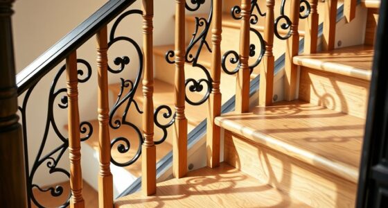 staircase components and details