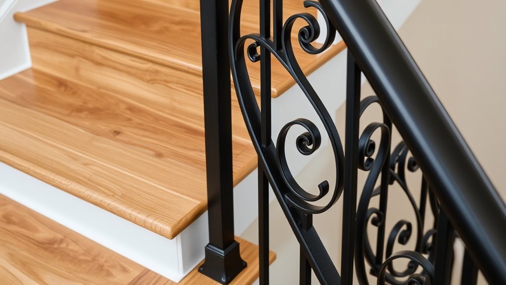 staircase material and finish options