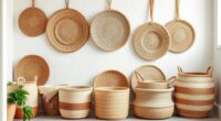 stylish boho laundry baskets