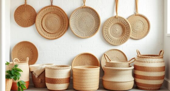 stylish boho laundry baskets
