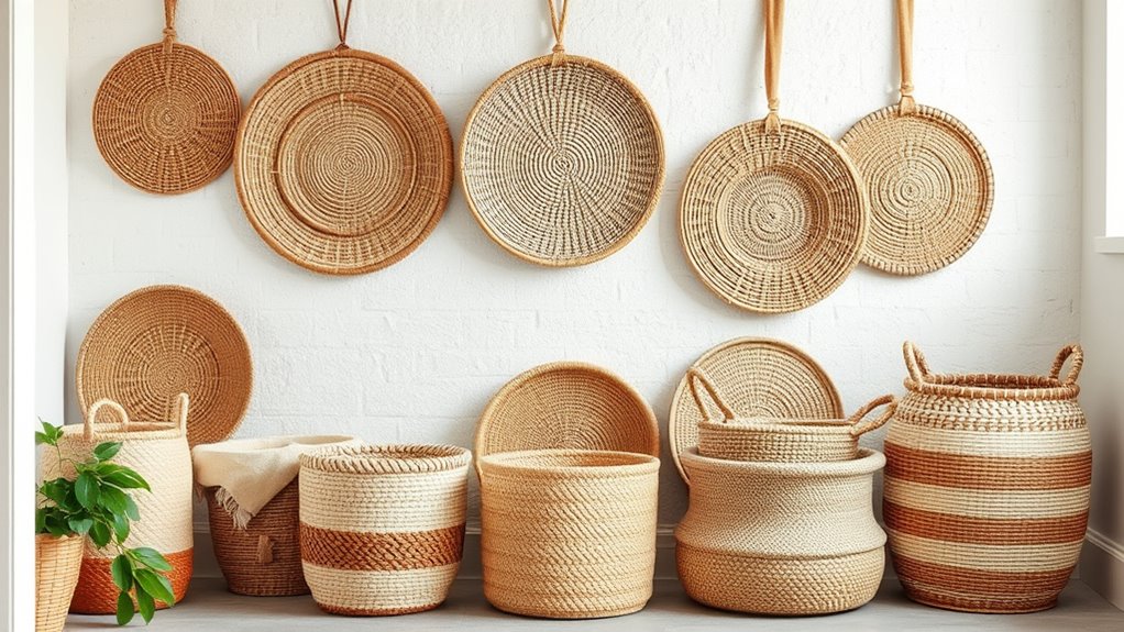 stylish boho laundry baskets