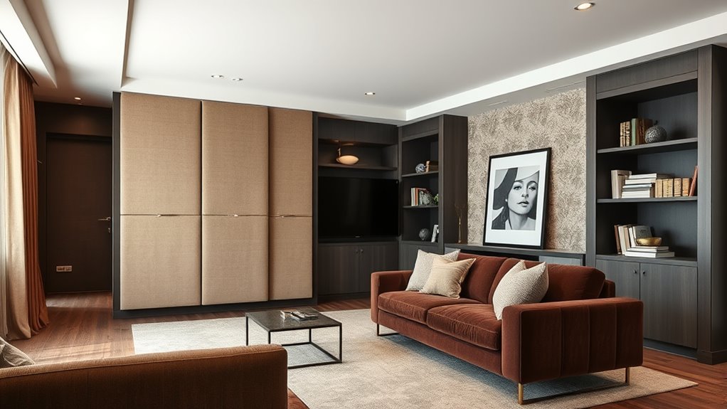 stylish custom soundproofing ideas