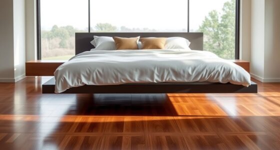 stylish floating bed options
