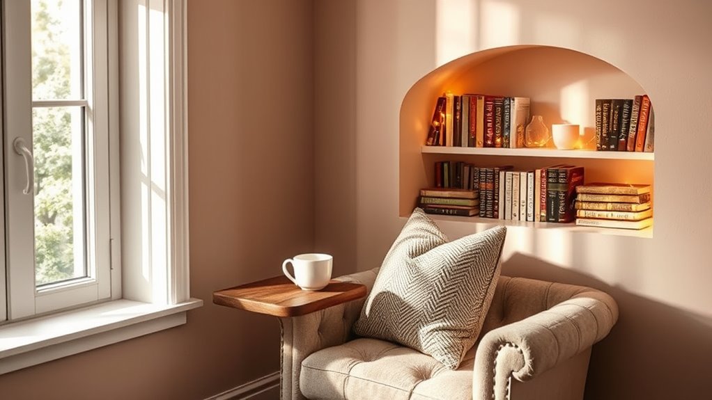 stylish functional cozy corner