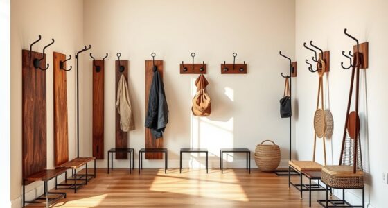 stylish handcrafted coat organizers