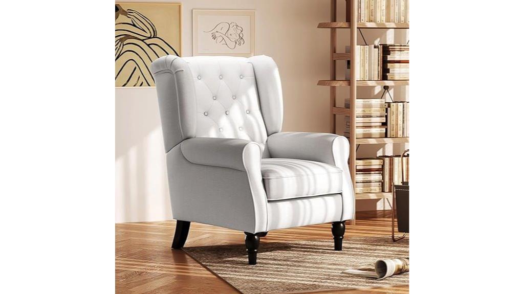 stylish mid century accent chair