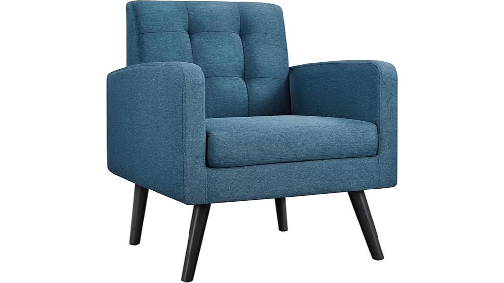 stylish mid century accent chairs