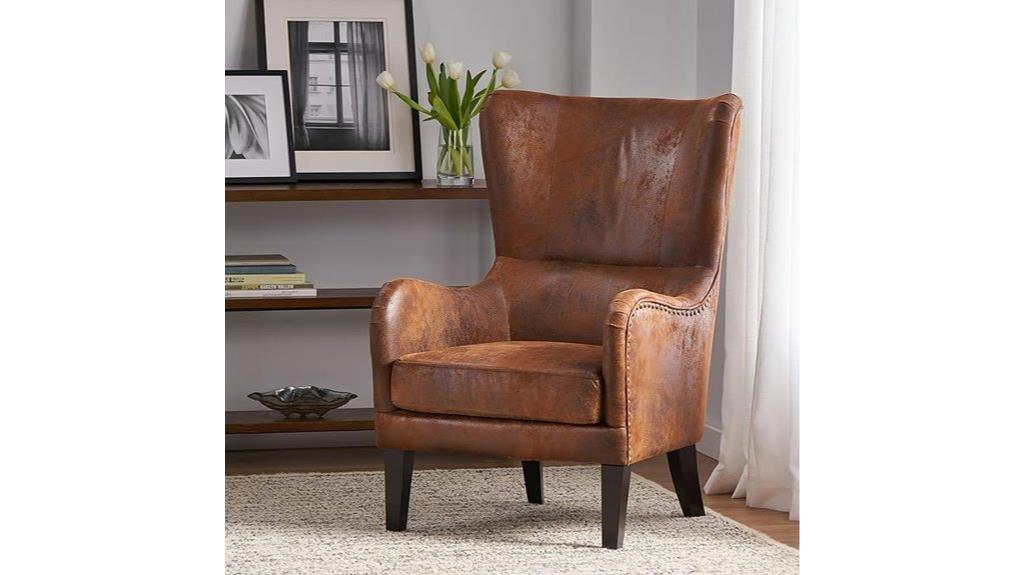 stylish nailhead trim chair