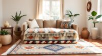 stylish washable boho rugs