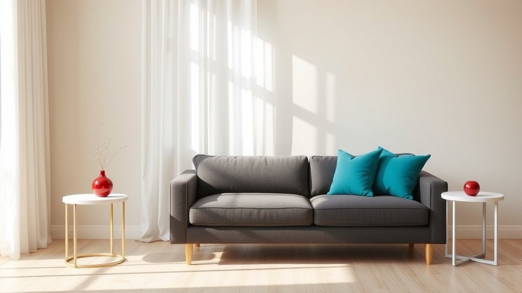 subtle accent color application