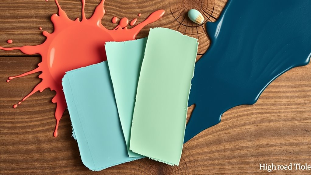 subtle harmonious color transitions