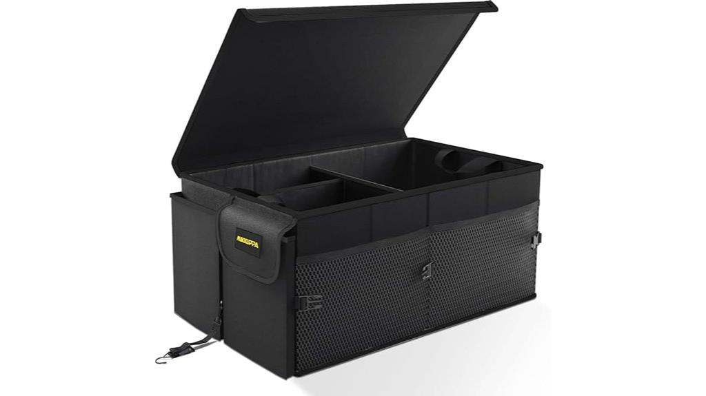 suv trunk organizer with lid