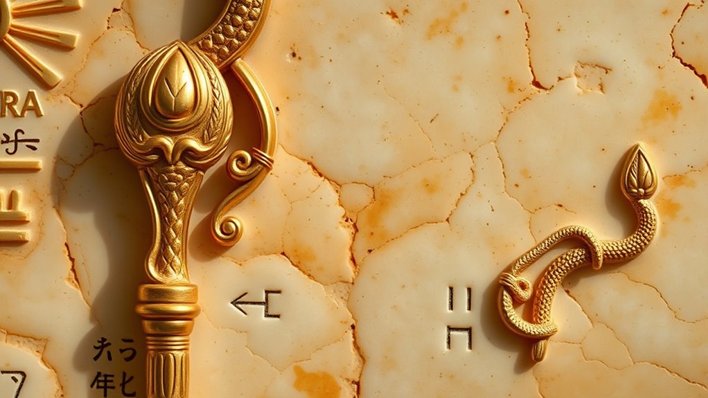 symbols of pharaoh s authority