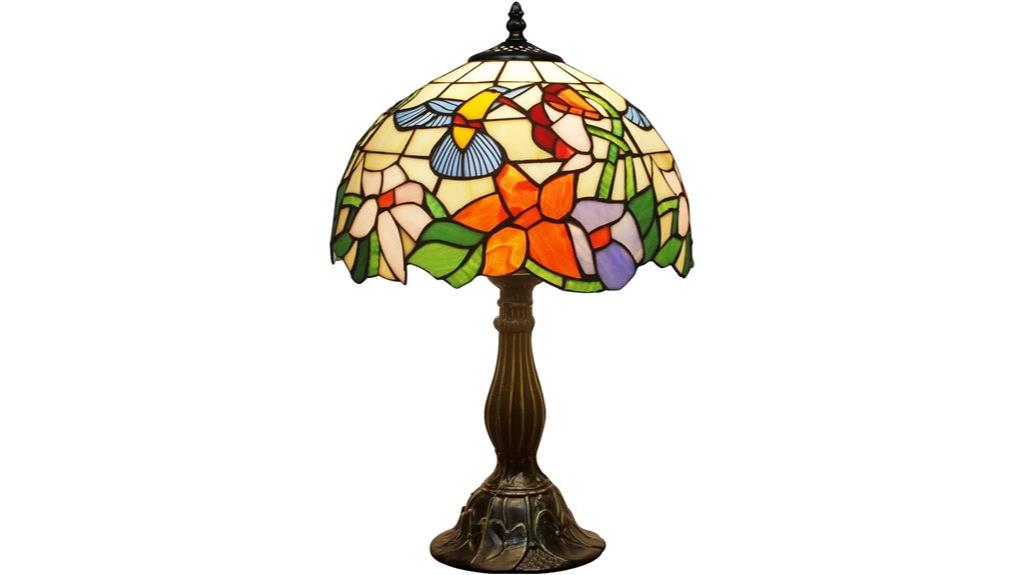 tiffany hummingbird bedside lamp