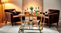 top 15 home bar cart options