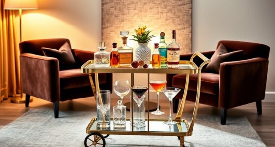 top 15 home bar cart options