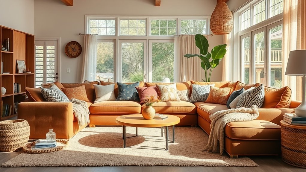 top boho sectional sofas
