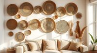 top boho wall basket picks