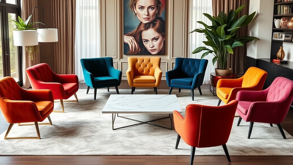 top designer accent chairs