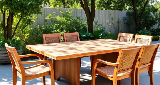 top durable teak dining sets