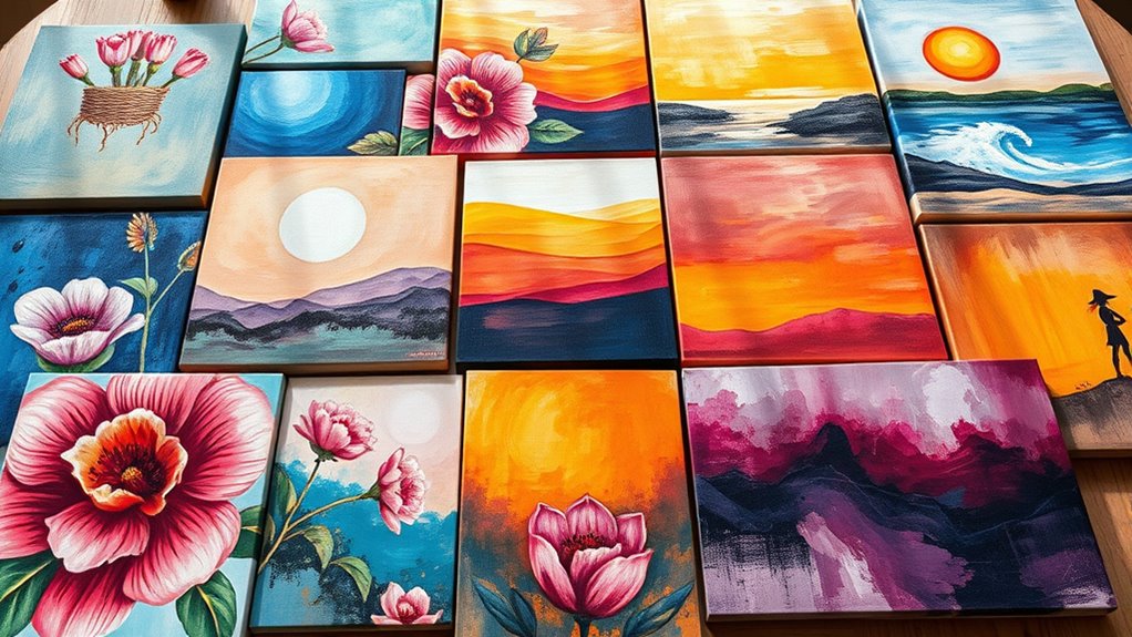 top hand painted canvas collections