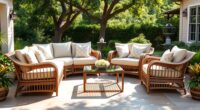 top outdoor wicker sectionals
