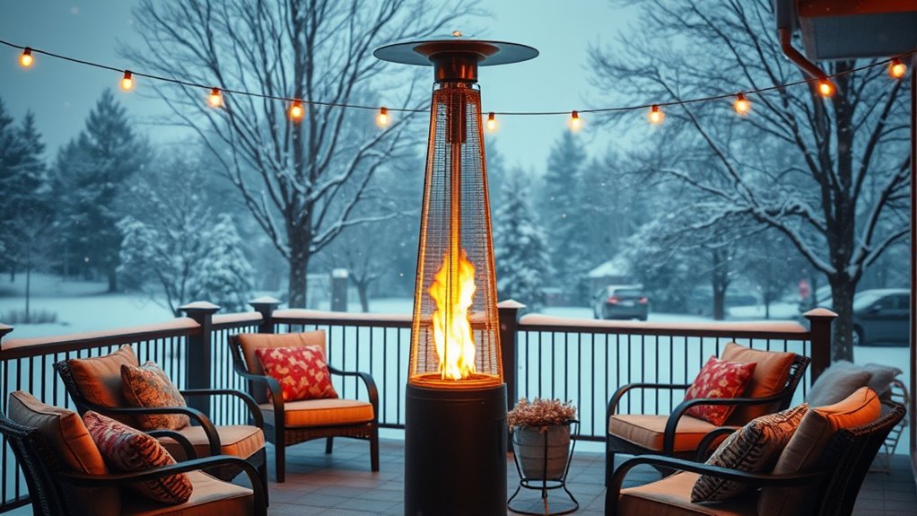 top oversized patio heaters