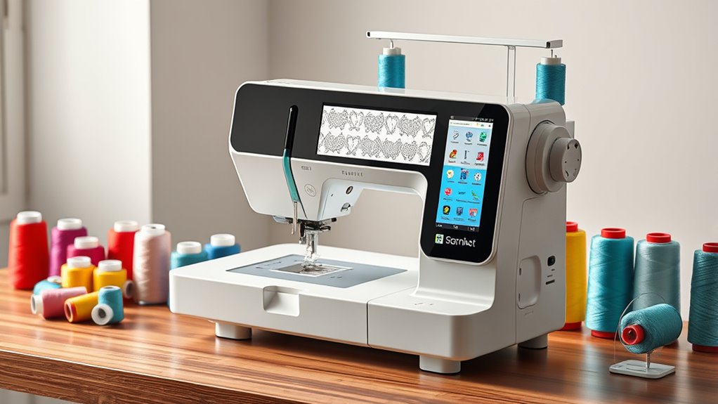 top professional embroidery machines