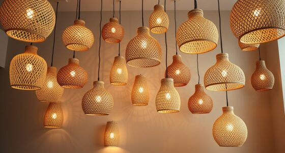 top rattan light fixtures