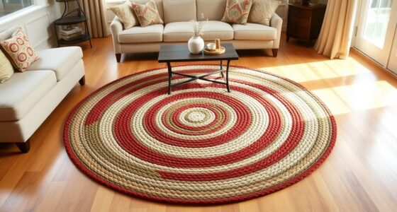 top round braided rug picks