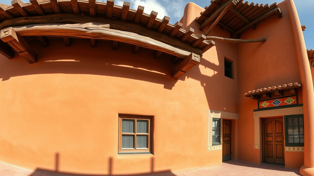 traditional adobe craftsmanship showcased