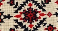 tribal motifs in boho