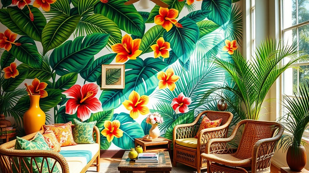 tropical symbols and motifs