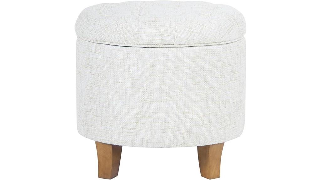 tufted ottoman with storage