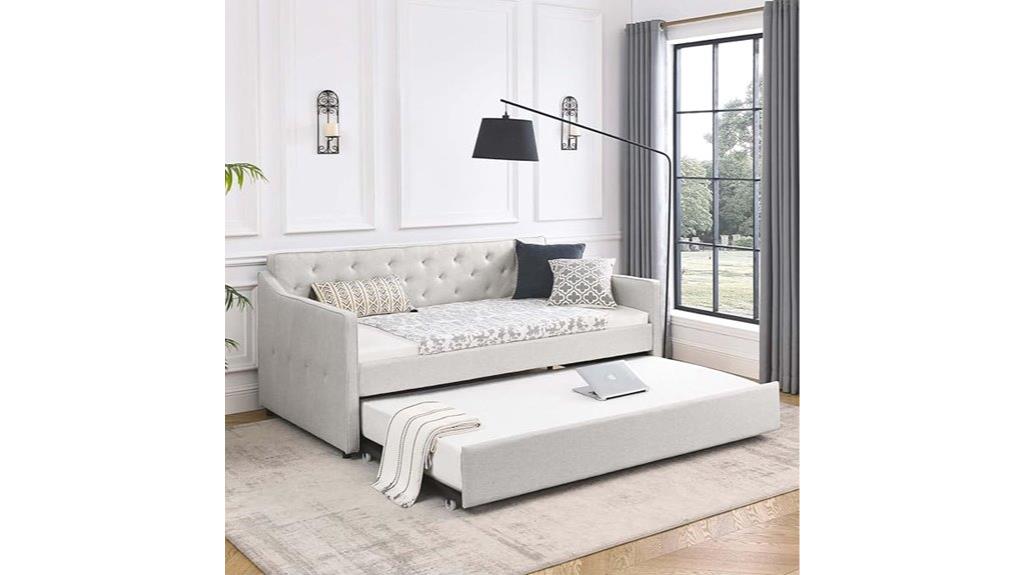 twin size daybed with trundle