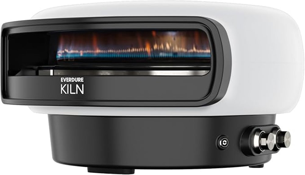 two burner gas pizza oven