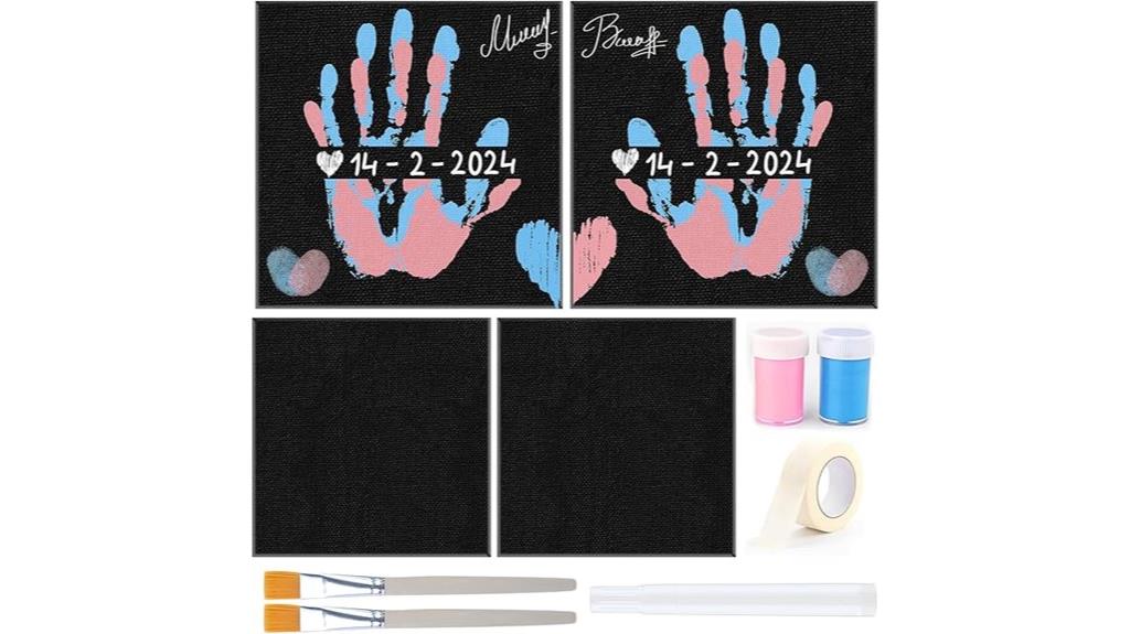 two handprint frame kits