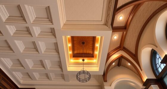 types of ceiling styles
