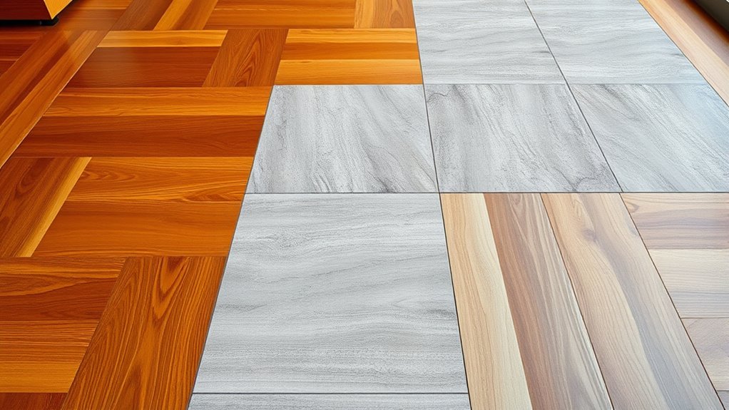 types of flooring options