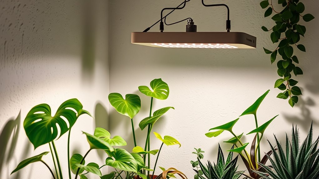 use grow lights effectively