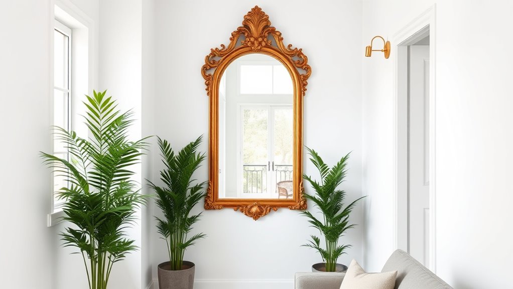 use mirrors and light