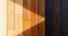 varied wood tone palette