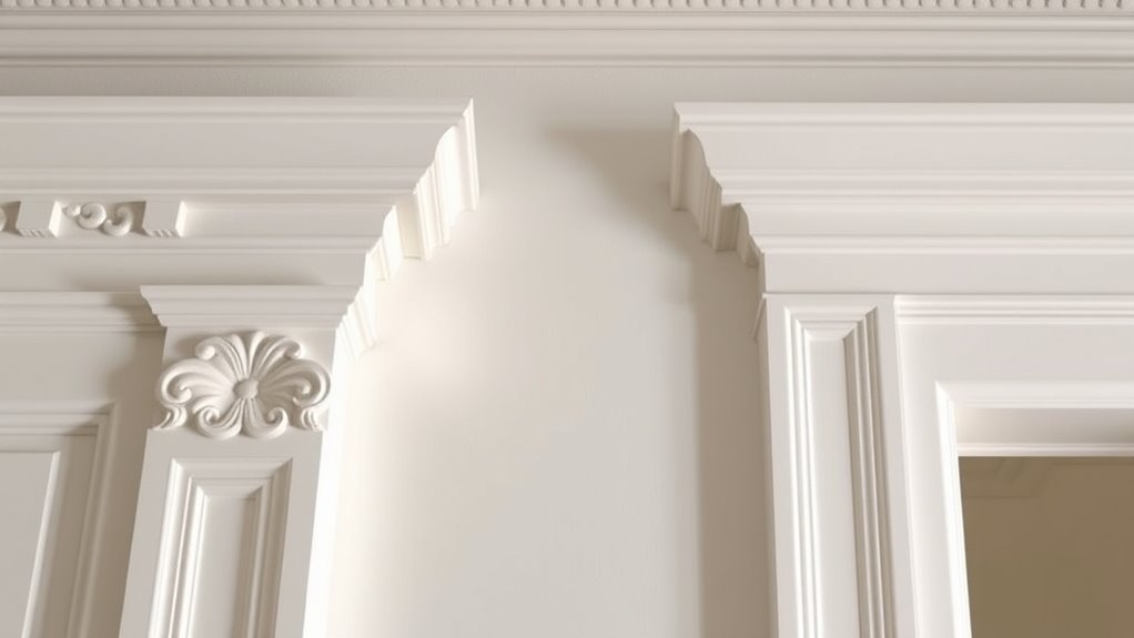 variety of wall trim