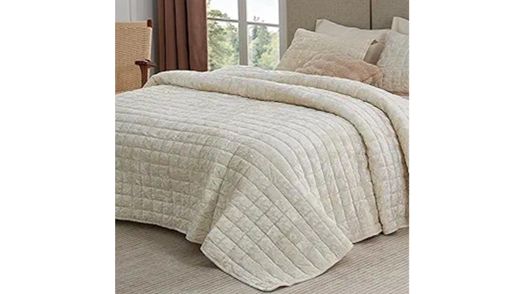 velvet king size quilt