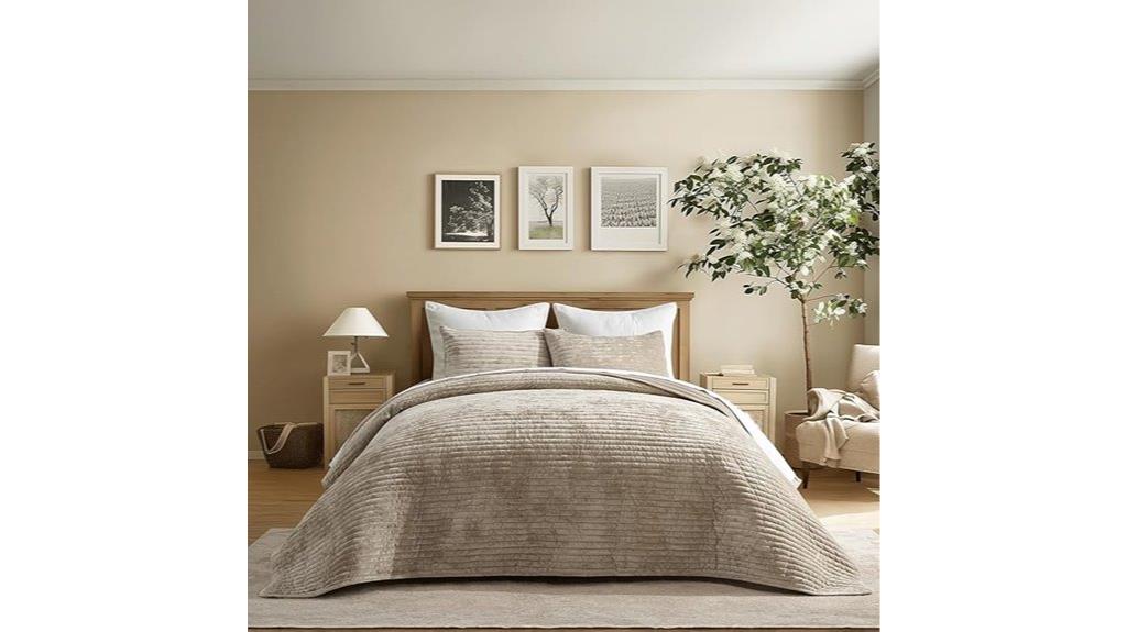 velvet king size quilt