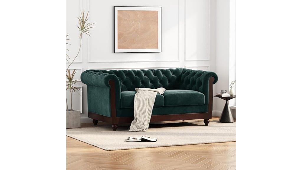 velvet leather 3 seater